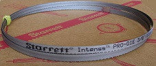 Starrett 5'10"-1/2" x 3/8" x 10/14T Bandsaw Blade